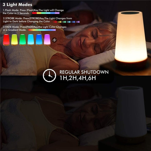 13 Color Changing Night Light Lamp Portable - Sp-rona.co.uk