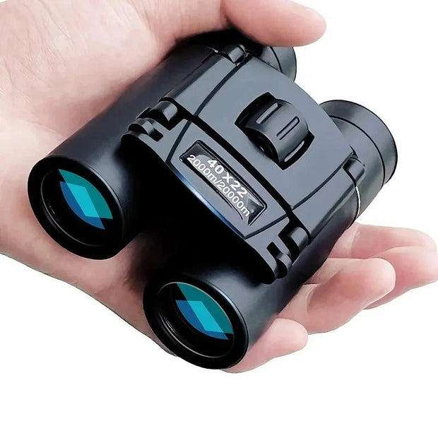 40x22 HD Powerful Binoculars 2000M Long Range Folding Mini Telescope BAK4 FMC Optics For Hunting Sports Outdoor Camping Travel - Sp-rona.co.uk