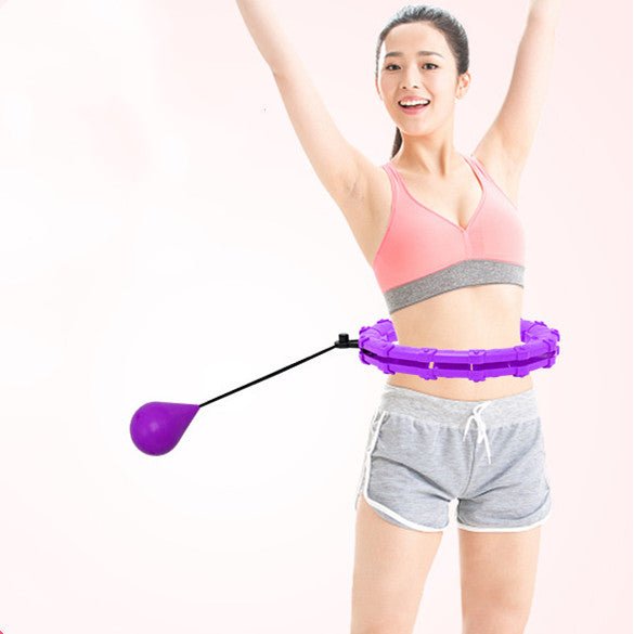 Adjustable fitness hoop that won't fall: Slim your waist and lose weight with this abdominal exercise! - Sp-rona.co.uk