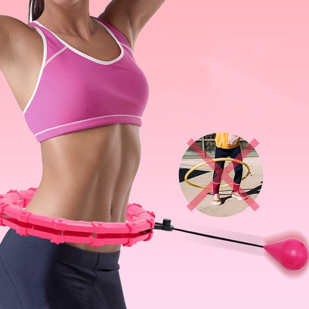 Adjustable fitness hoop that won't fall: Slim your waist and lose weight with this abdominal exercise! - Sp-rona.co.uk