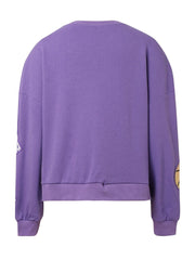 Basketball Round Neck Long Sleeve Sweatshirt - Sp - rona.co.uk