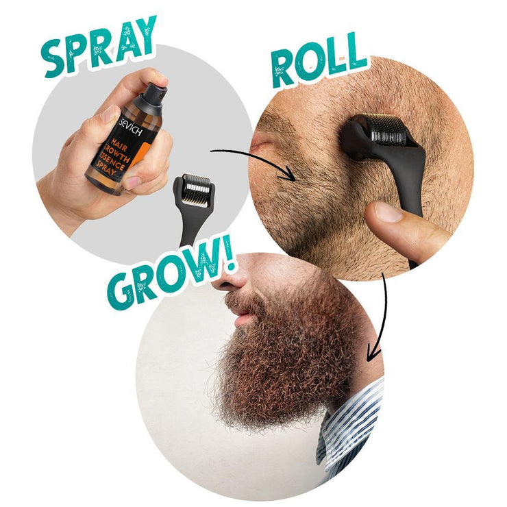 Beard Growth Roller Set - Sp-rona.co.uk