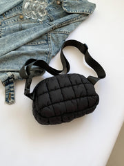 Bubble Texture Adjustable Strap Crossbody Bag - Sp - rona.co.uk