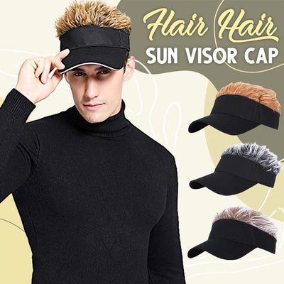 Flair Hair Sun Visor Cap - Sp-rona.co.uk