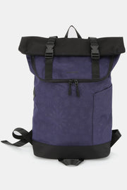 Himawari Contrast Waterproof Canvas Backpack Bag - Sp - rona.co.uk