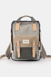 Himawari Contrast Waterproof Nylon Backpack Bag - Sp - rona.co.uk