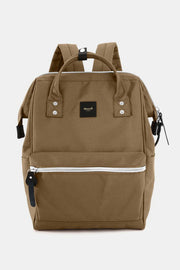 Himawari Water Resistant Canvas Backpack Bag with Side Pockets - Sp - rona.co.uk