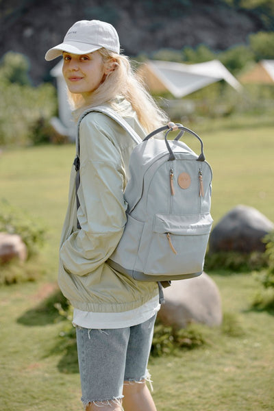 Himawari Waterproof Backpack Bag with Multilayer Pockets - Sp - rona.co.uk