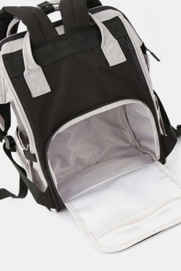 Himawari Waterproof Backpack Bag with Multilayer Pockets - Sp - rona.co.uk