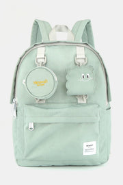 Himawari Waterproof Canvas Backpack Bag with Removable Coin Purse - Sp - rona.co.uk