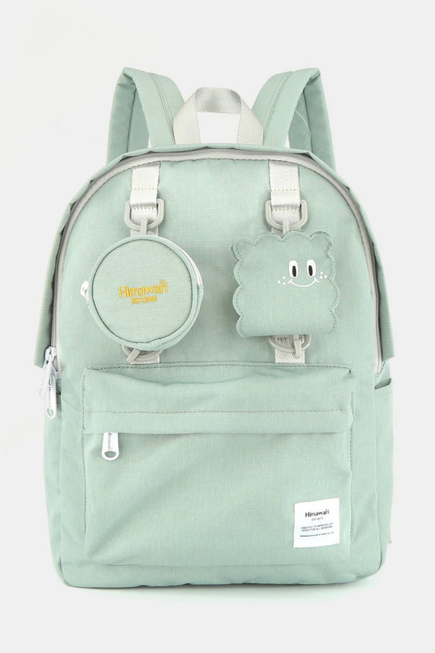 Himawari Waterproof Canvas Backpack Bag with Removable Coin Purse - Sp - rona.co.uk