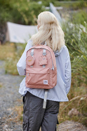 Himawari Waterproof Canvas Backpack Bag with Removable Coin Purse - Sp - rona.co.uk