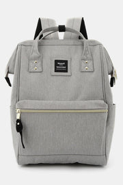 Himawari Waterproof Canvas Backpack Bag with Side Pockets - Sp - rona.co.uk