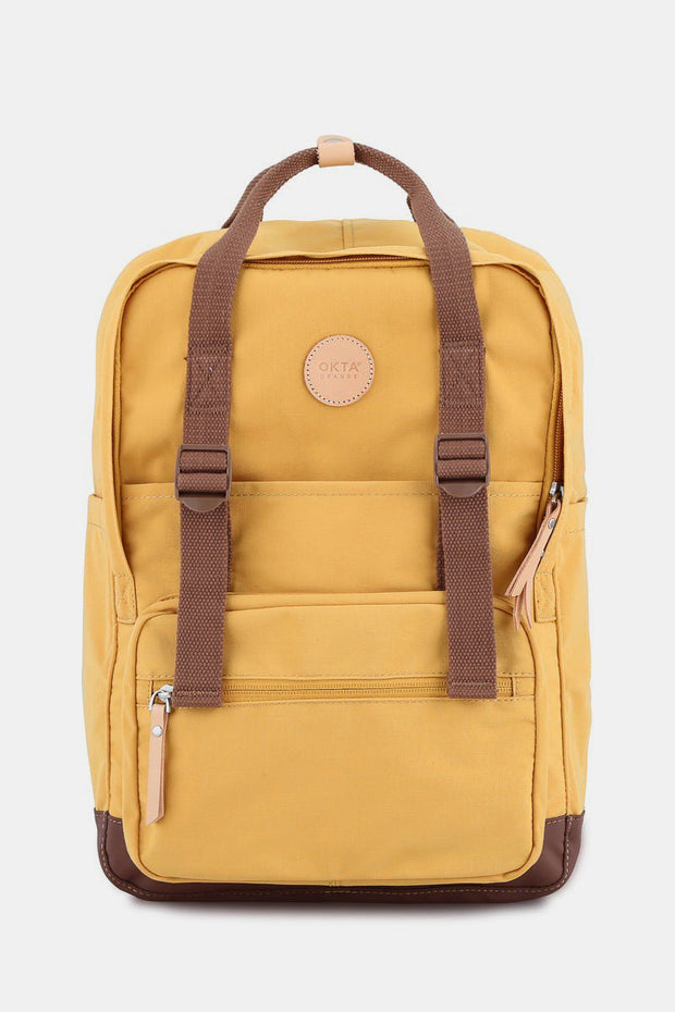 Himawari Waterproof Canvas Backpack Bag with Side Pockets - Sp - rona.co.uk