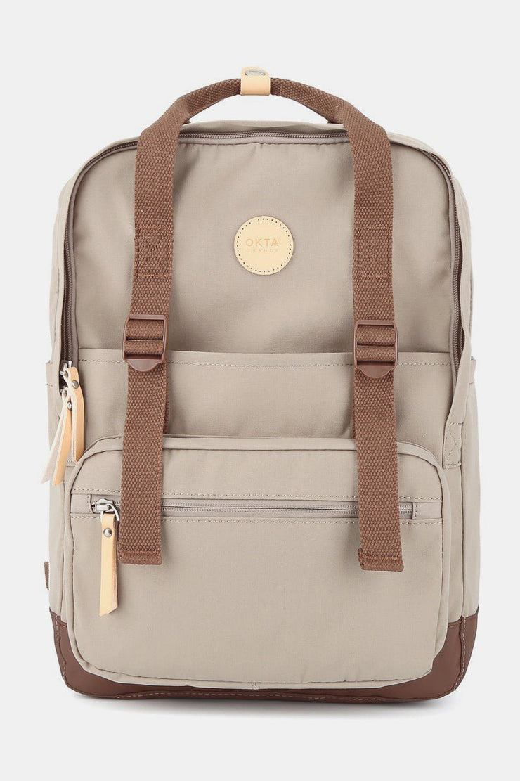 Himawari Waterproof Canvas Backpack Bag with Side Pockets - Sp - rona.co.uk