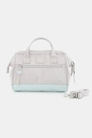 Himawari Waterproof Canvas Removable Strap Handbag - Sp - rona.co.uk