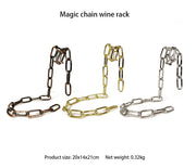 Magic Iron Chain Wine Bottle Holder - Sp-rona.co.uk