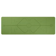 Non-slip Yoga Mat with position lines: Ideal for beginners! - Sp-rona.co.uk