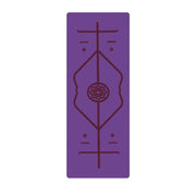 Non-slip Yoga Mat with position lines: Ideal for beginners! - Sp-rona.co.uk