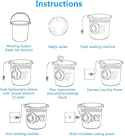 Powerful Ultrasonic Mini Portable Washing Machine - Sp-rona.co.uk