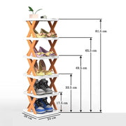 Smart Foldable Shoes Shelf 5 Tier Shoe Rack - Sp-rona.co.uk