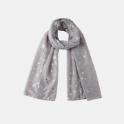 Thermal Snowflakes Polyester Scarf - Sp - rona.co.uk