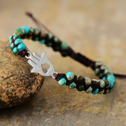 Turquoise Beaded Bracelet - Sp - rona.co.uk