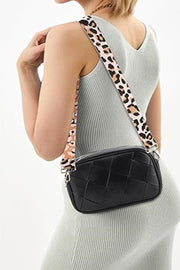 Zenana Cassette Woven Crossbody Bag - Sp - rona.co.uk