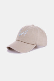 Zenana Washed Embroidered City Baseball Cap - Sp - rona.co.uk